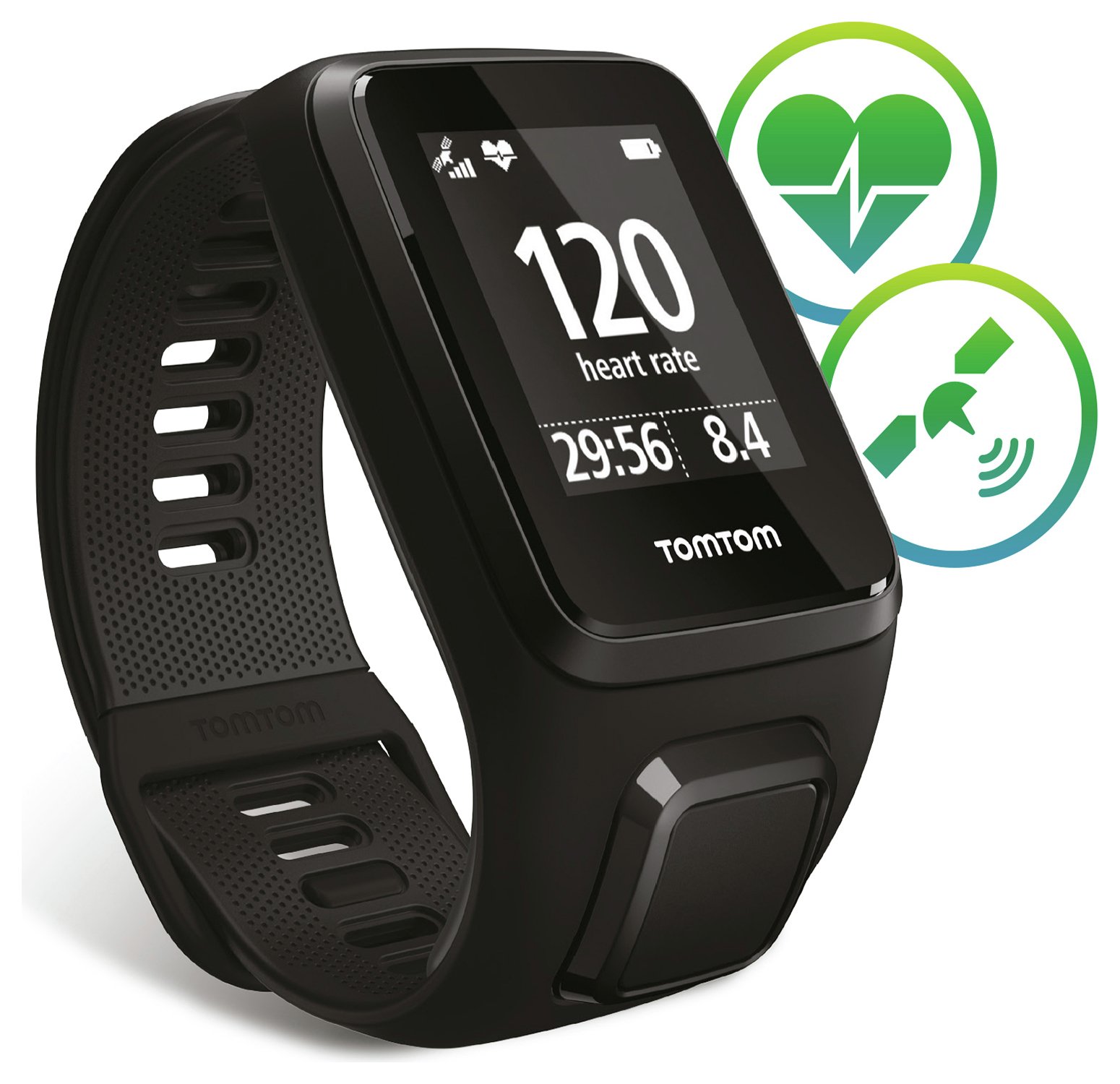 TomTom Spark 3 GPS Multi-Sport Watch + Heart Rate - Large. Review