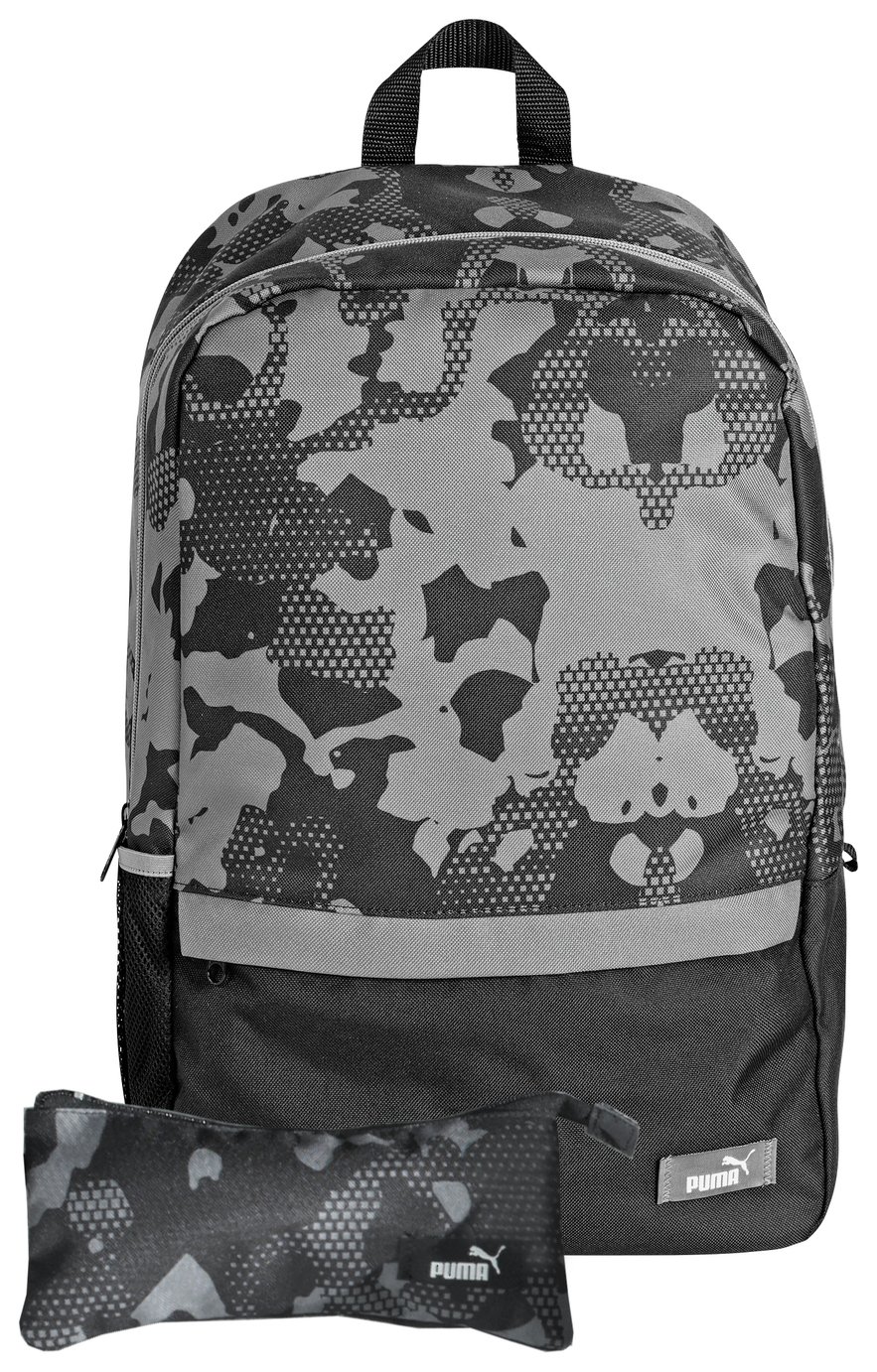 Puma Backpack & Pencil Case - Black