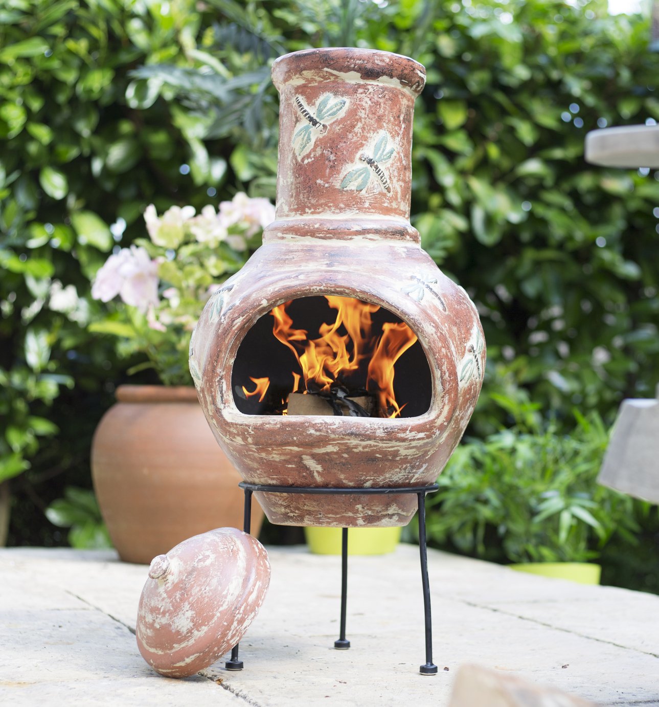 La Hacienda Alegria Chiminea