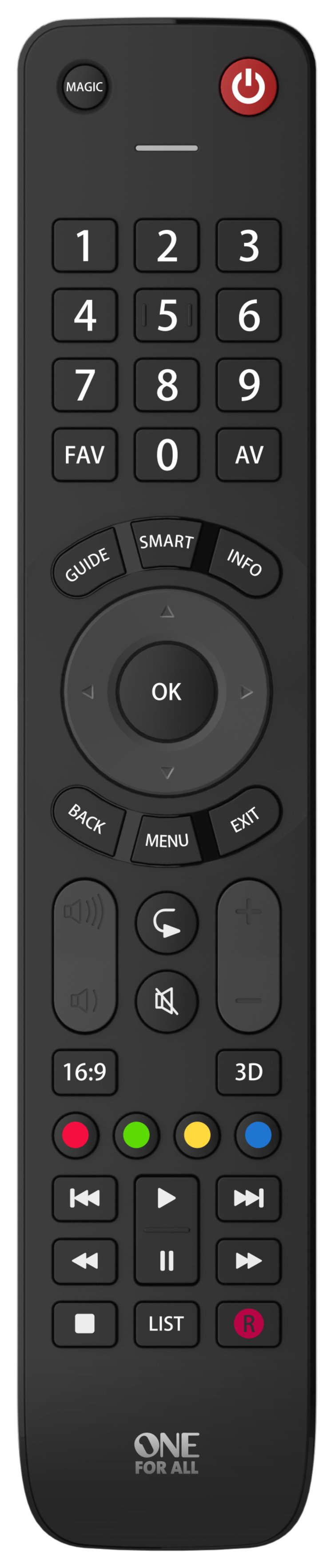 One For All Evolve Universal TV Remote Control