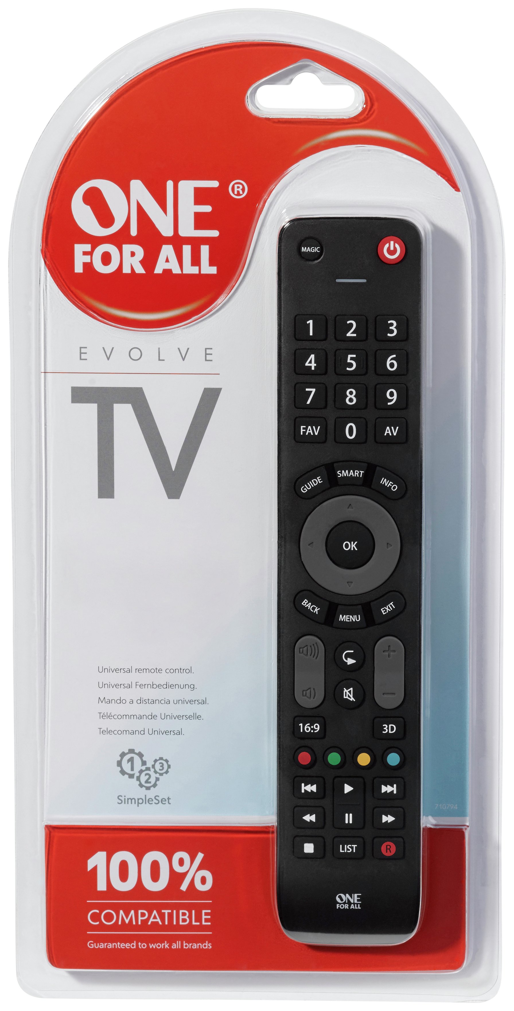 travel tv remote control