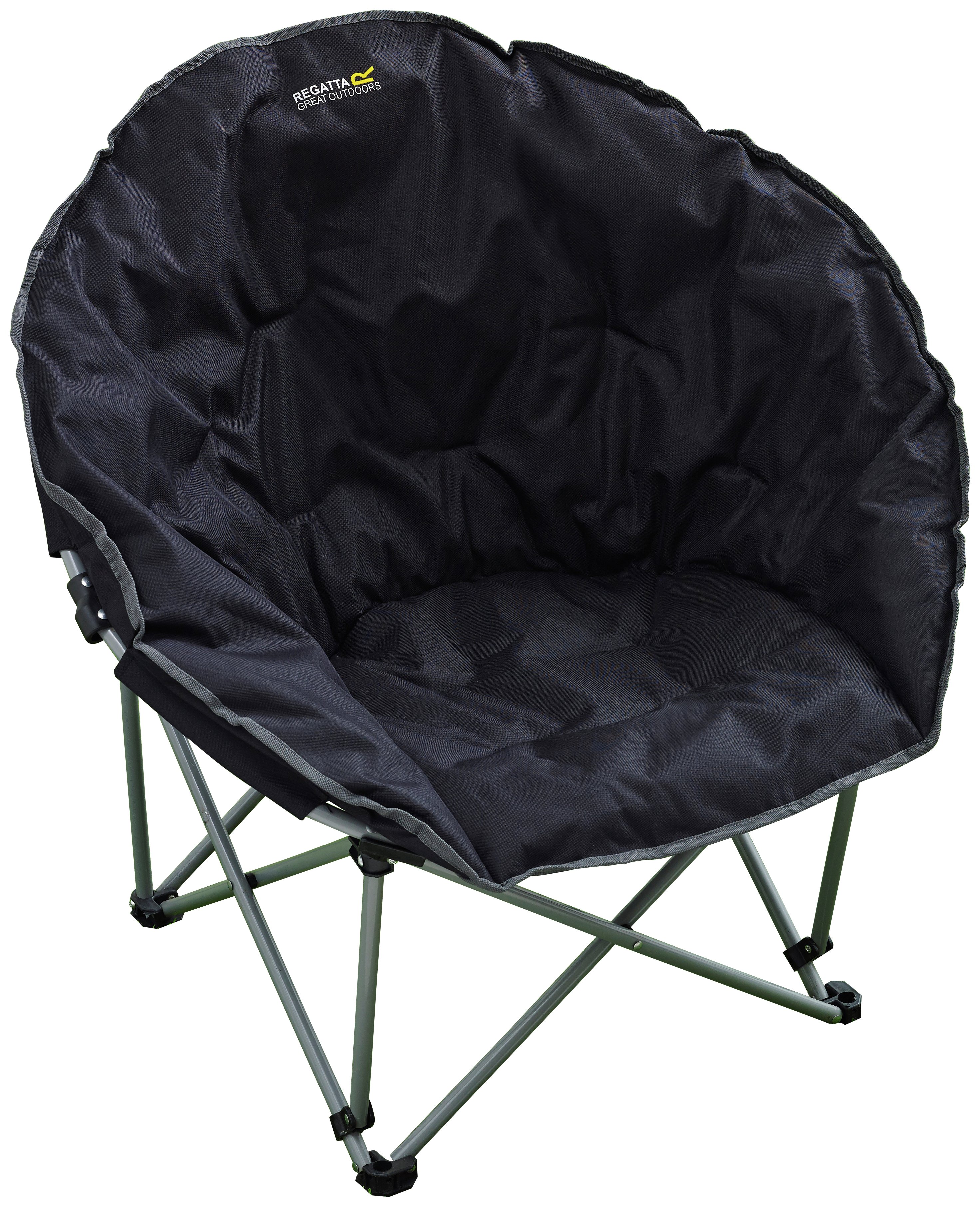 Regatta Black Castillo Camping Chair