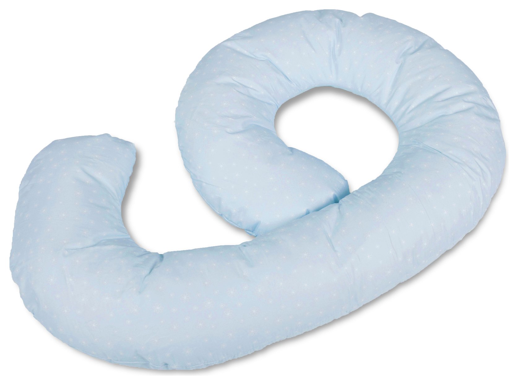 Kit For Kids Cuddle Me Pregnancy Pillow Blue Flower 6746540