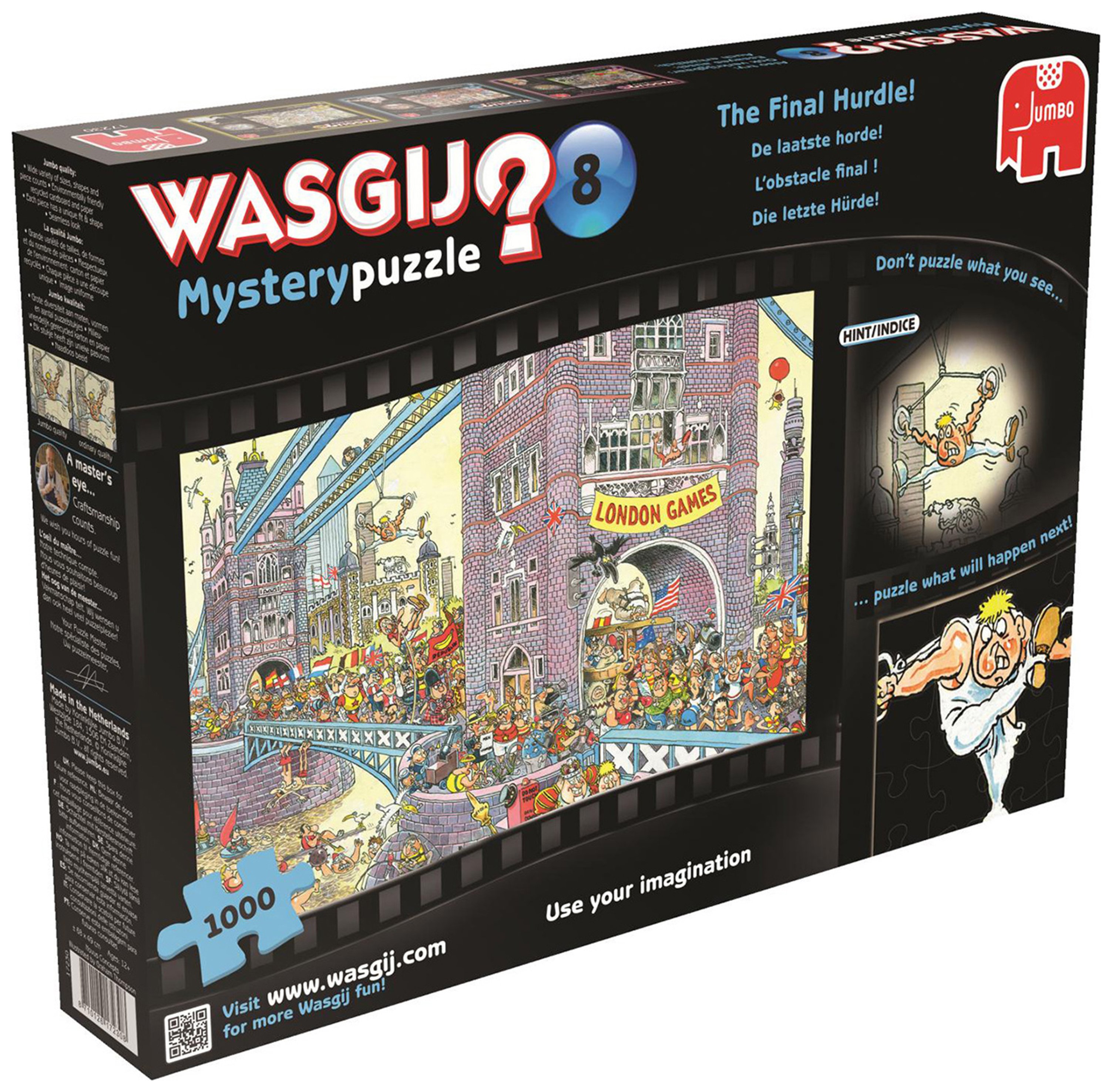 Wasgij Mystery 8 The Final Hurdle Jigsaw. Review