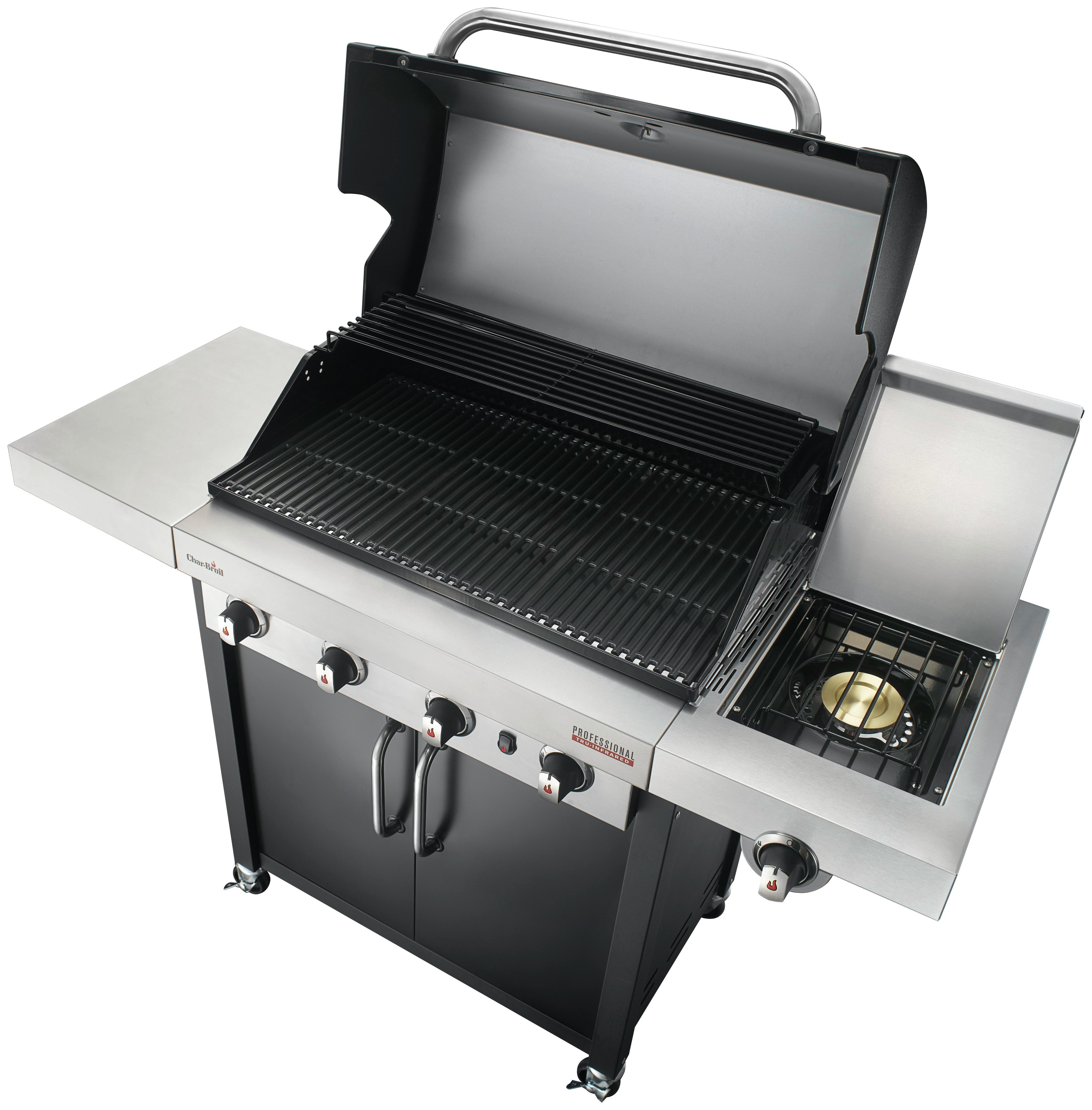 CharBroil PRO 4400 B 3 Burner Gas BBQ with SideBurner at Argos Reviews