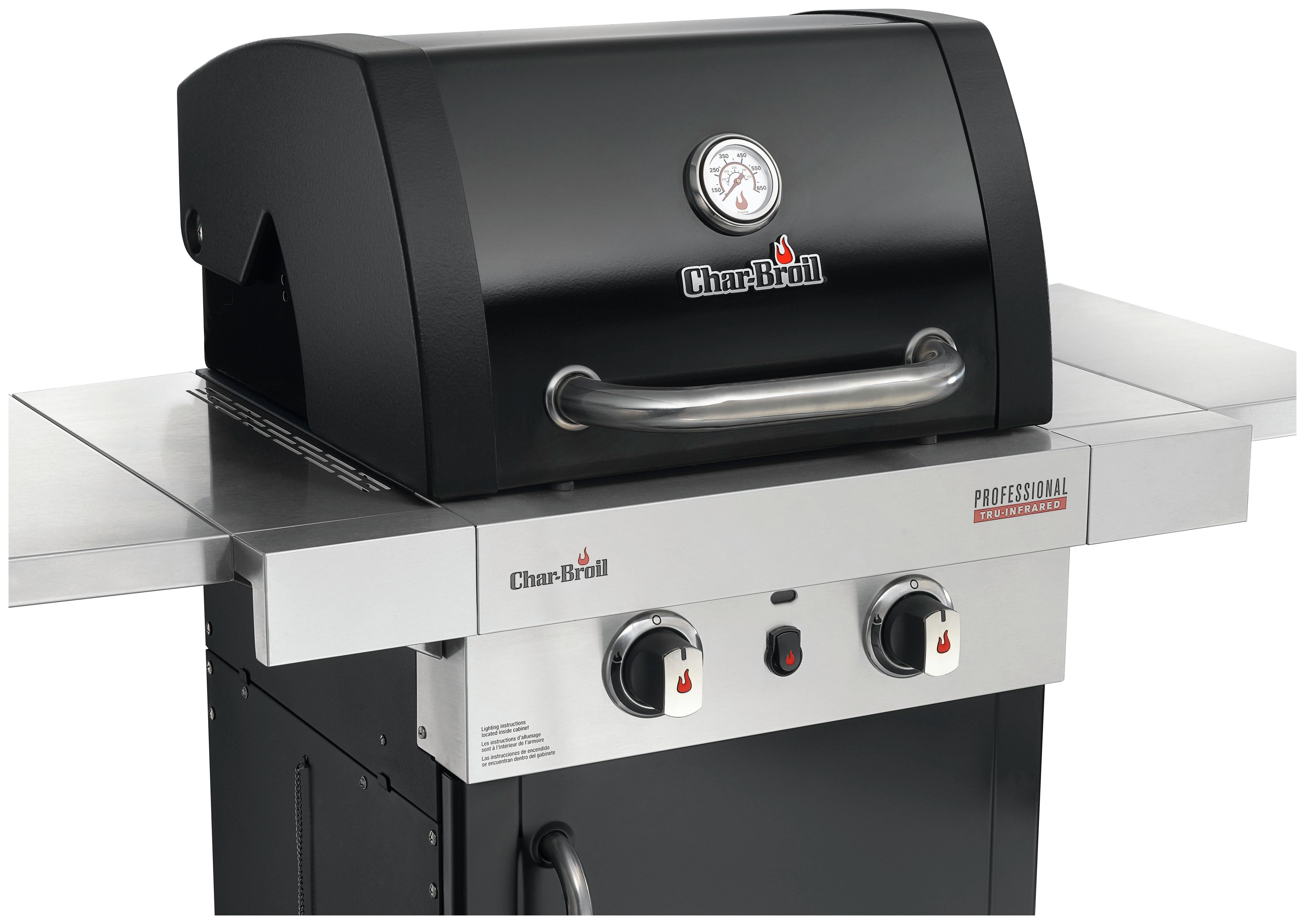 CharBroil PRO 2200 B 2 Burner Gas BBQ Stainless Steel at Argos Reviews