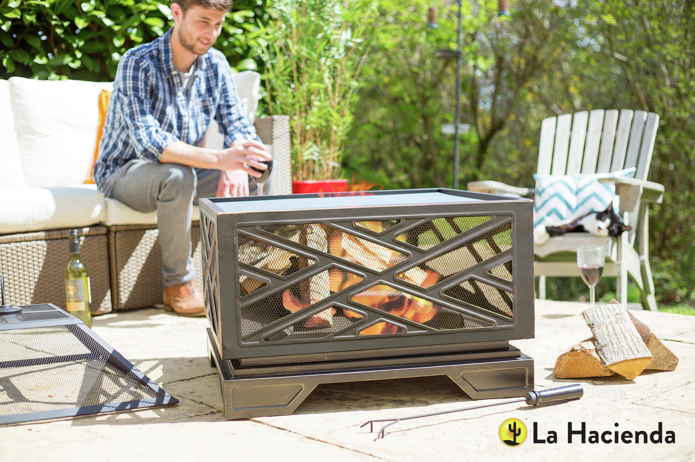 La Hacienda Brooklyn Firepit. at Argos review