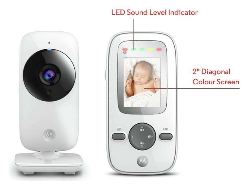 Motorola MBP481 Video Baby Monitor. review