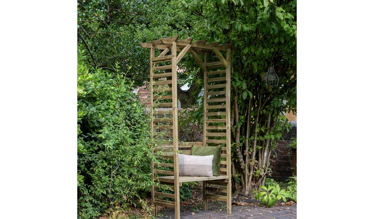 Buy Forest Garden Palma 2 Seater Wooden Arbour Argos