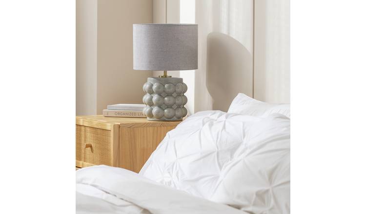 Habitat Bobble Table Lamp - Grey