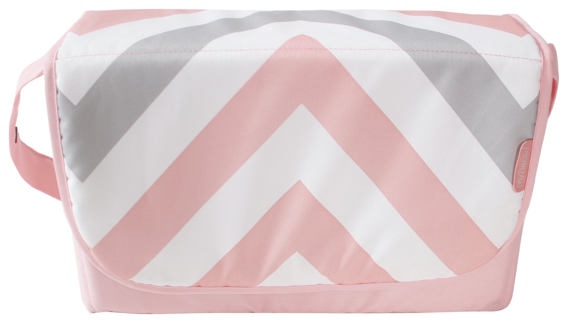 My Babiie Pink Chevron Baby Changing Bag.