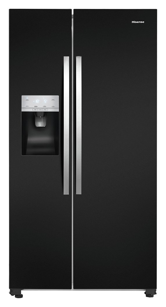 Hisense RS696N4IB1 American Fridge Freezer - Black