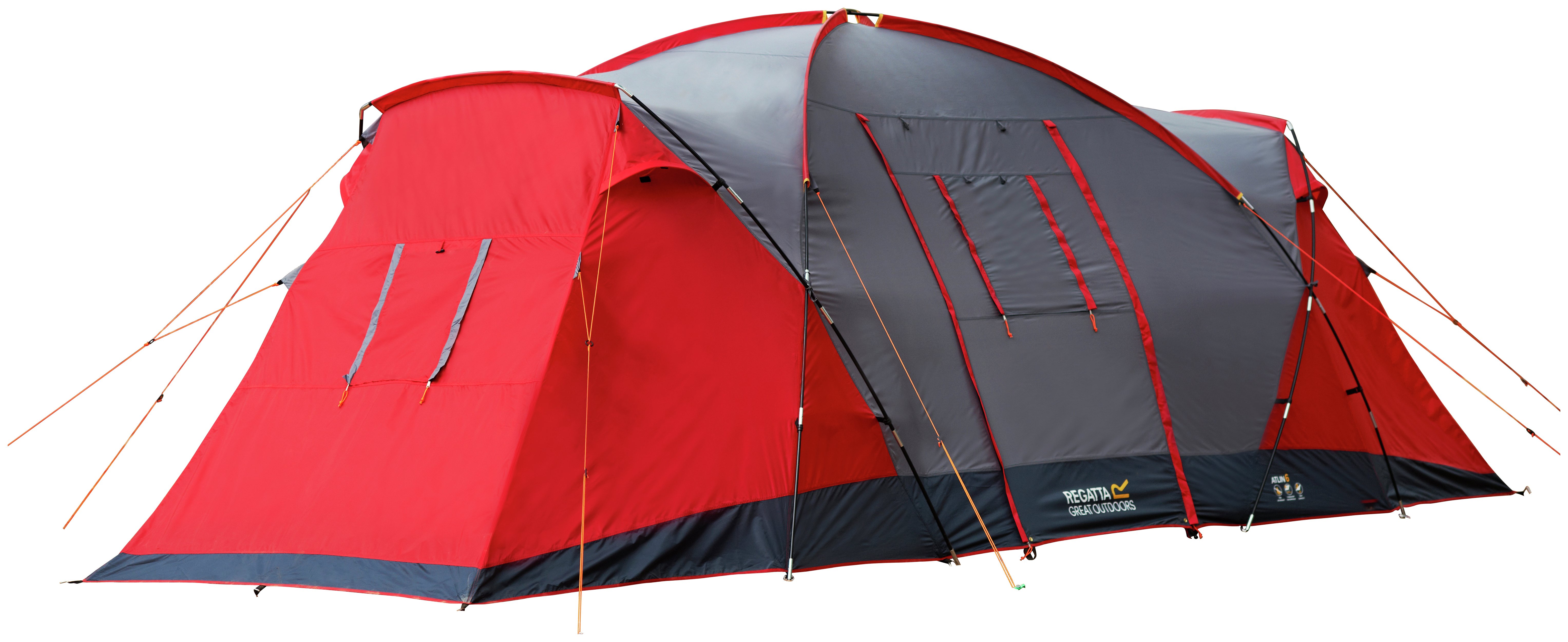 Regatta Atlin 6 Man Tent Pepper. Review