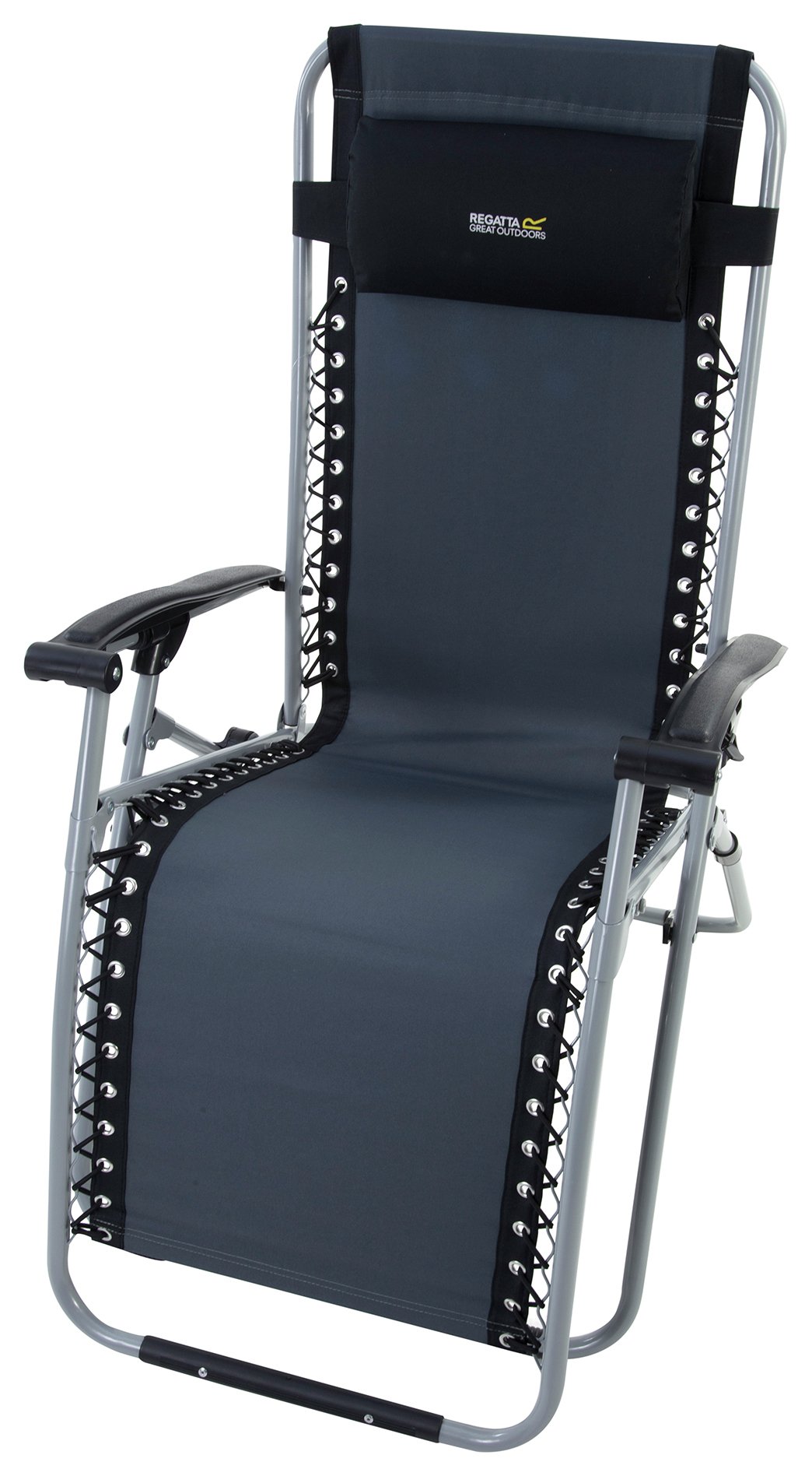 Regatta Black Colico Camping Chair.