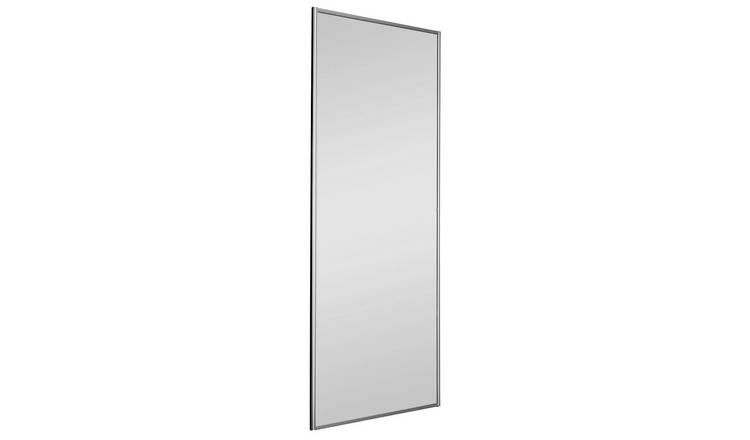 Silver mirror deals wardrobe