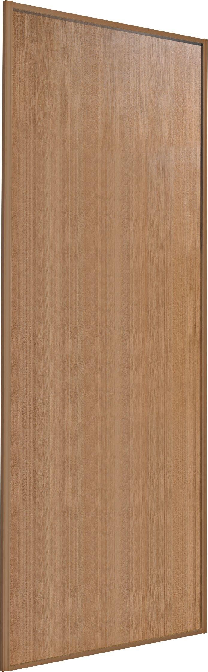 Sliding Wardrobe Door W914mm Oak Panel