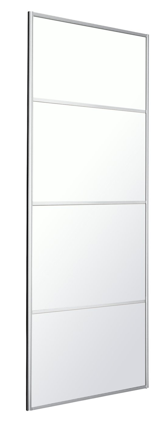 Sliding Doors & track W2236 SilverFrame split Mirror+Storage Review