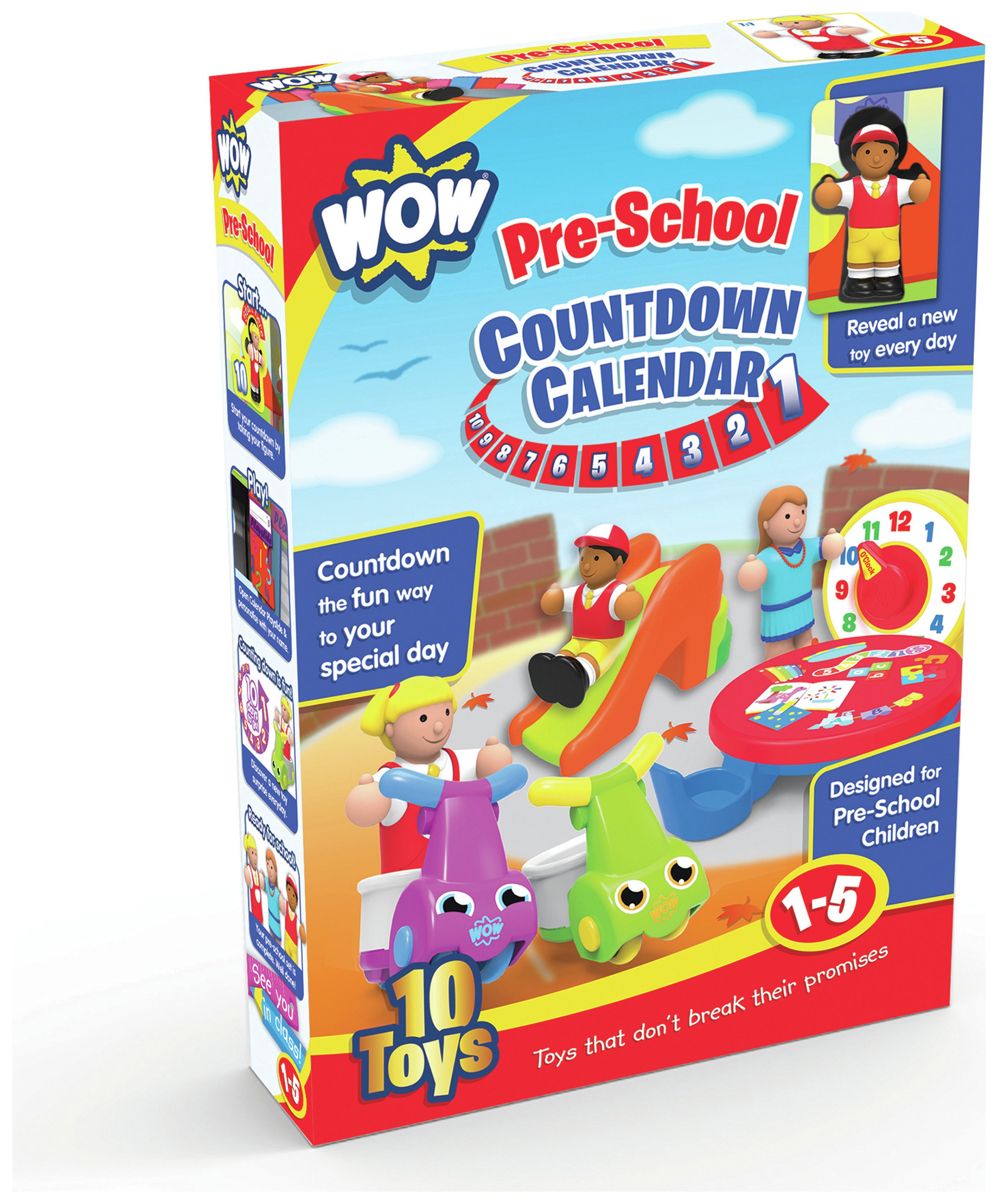 WOW Pre-School Countdown Calendar. review