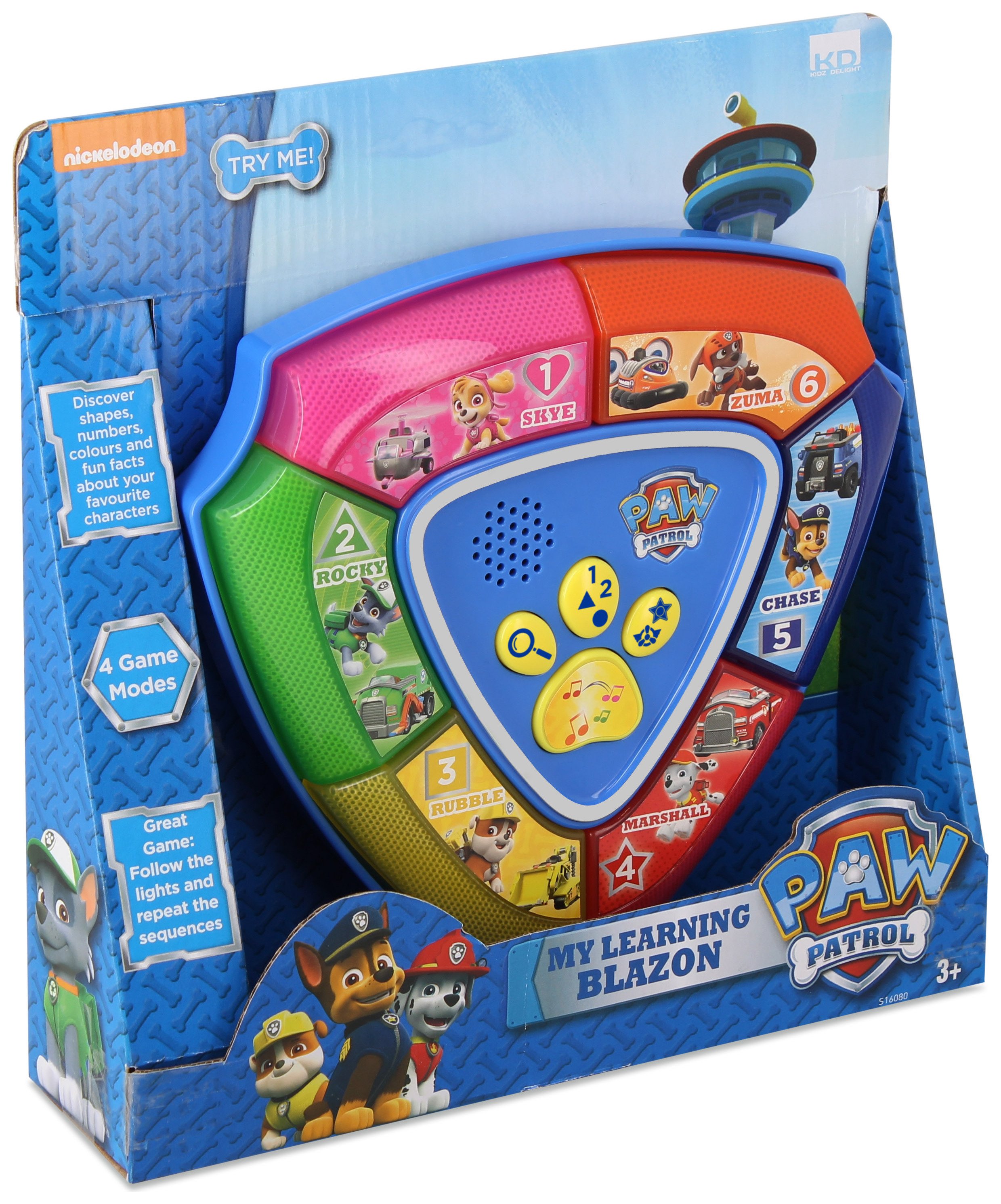 PAW Patrol Learning Blazon. Review
