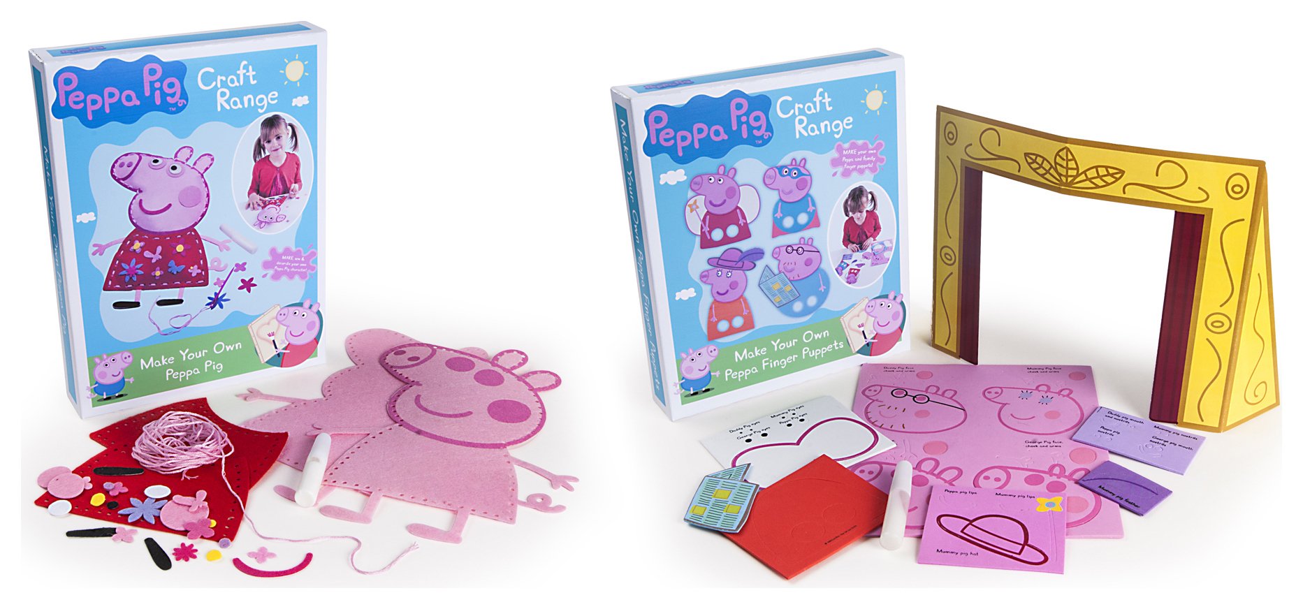 Peppa Pig Make Your Own Peppa Puppet Kit. review