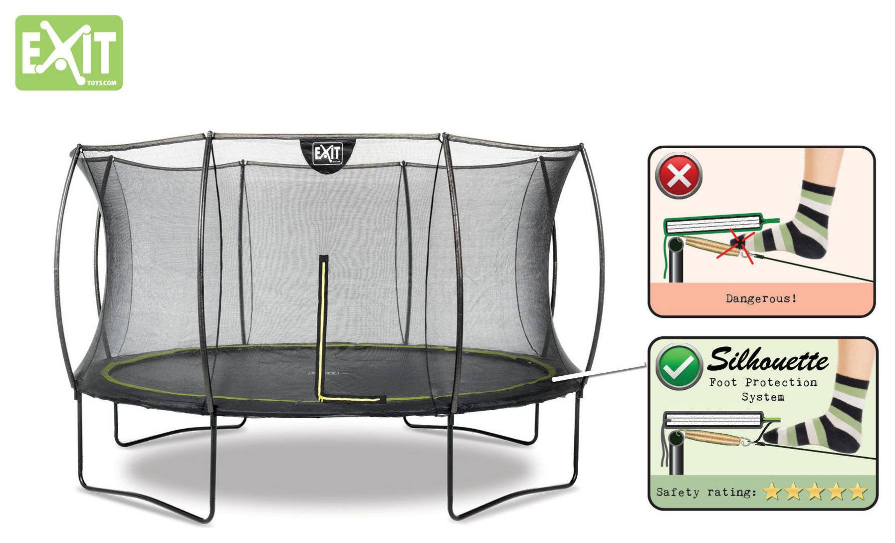 EXIT 14ft Black Edition Trampoline Review