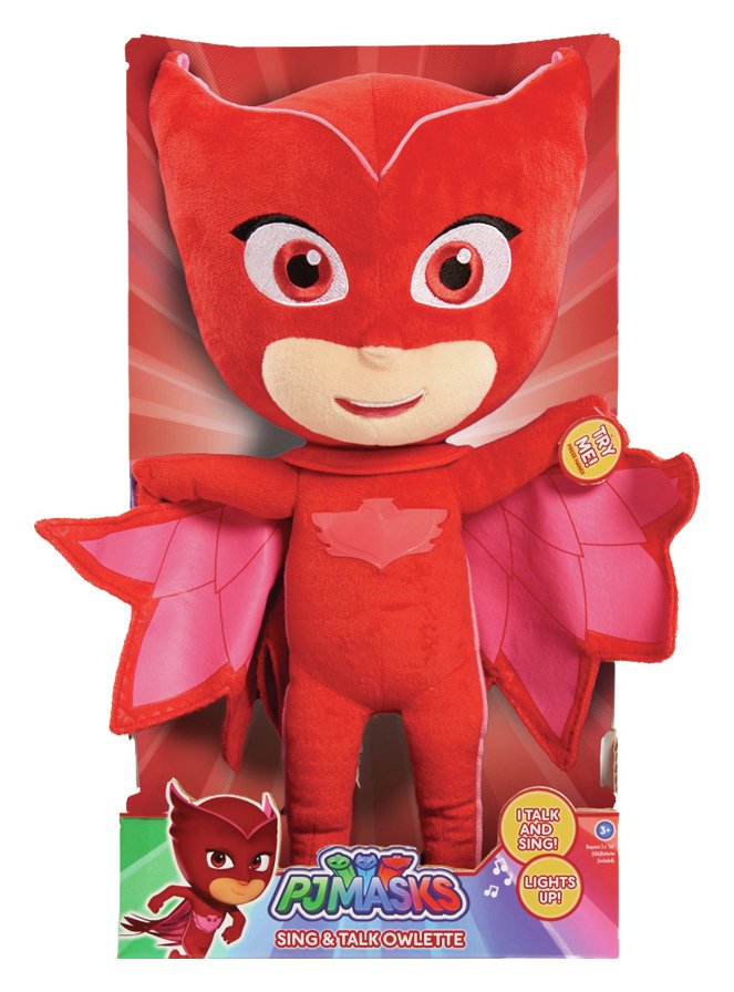 owlette bean plush