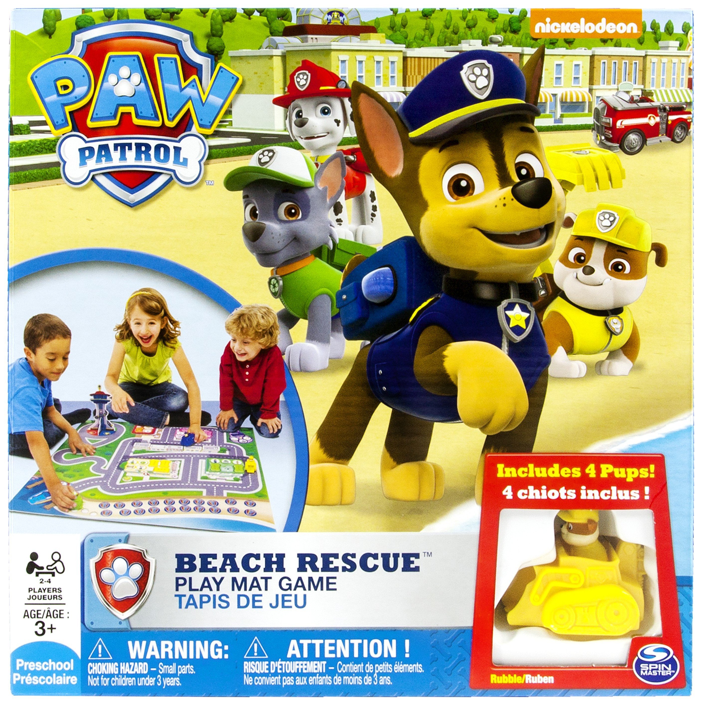 PAW Patrol Beach Rescue Playmat Game