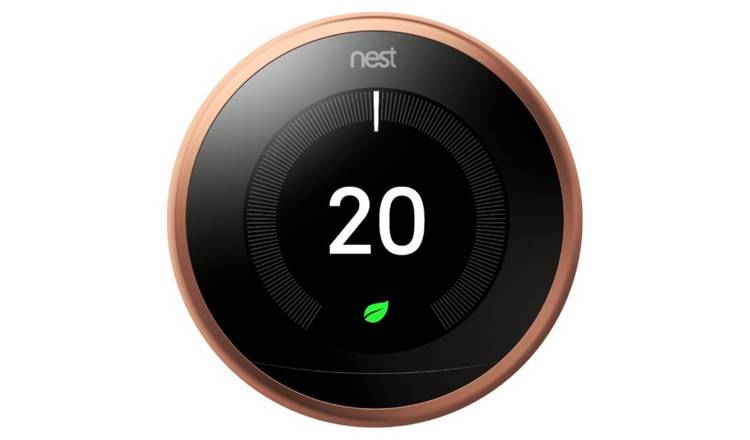 Google Nest Learning Thermostat 3rd Generation - Copper