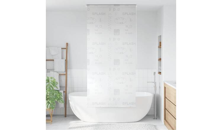 Walplus Shower Roller Blind Splash - 80 x 240 cm