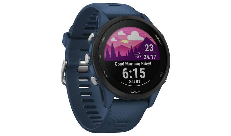 Garmin Forerunner 255 Smart Watch - Tidal Blue