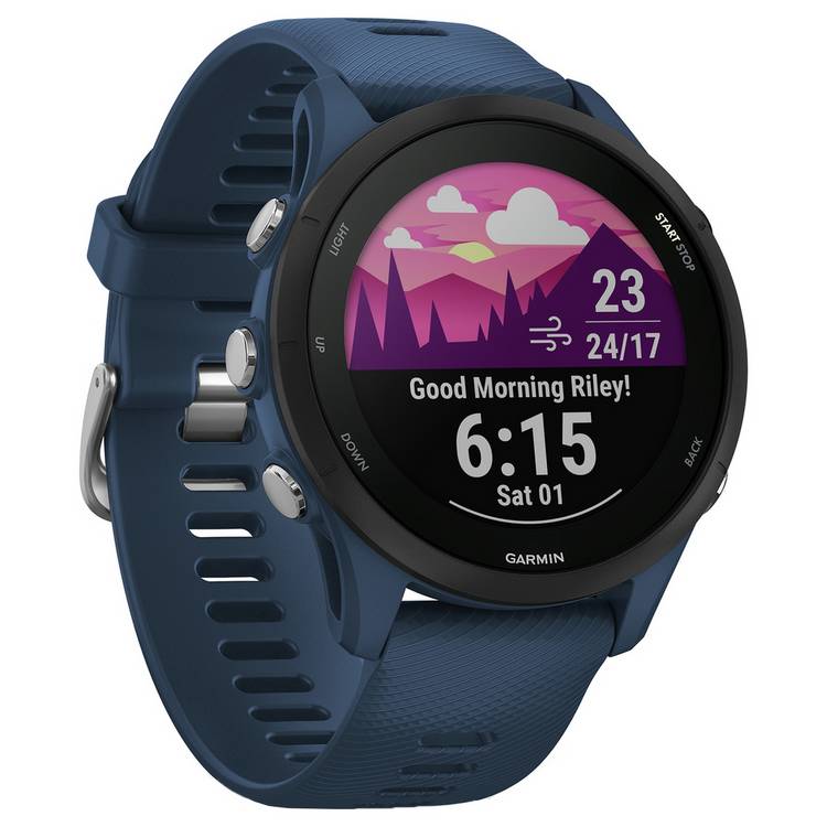 Garmin Forerunner 255 Smart Watch - Tidal Blue 0