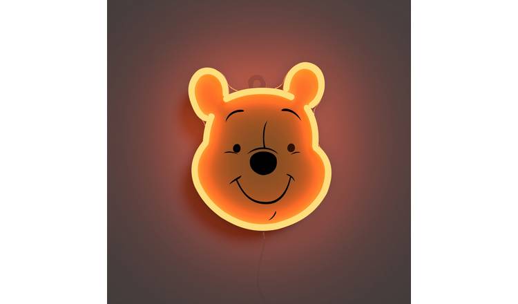 Yellowpop Disney Winnie The Pooh Face LED Neon Effect Light