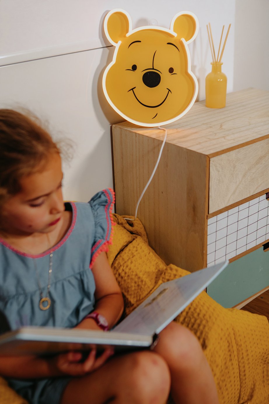 Buy Yellowpop Disney Winnie The Pooh Face LED Neon Effect Light