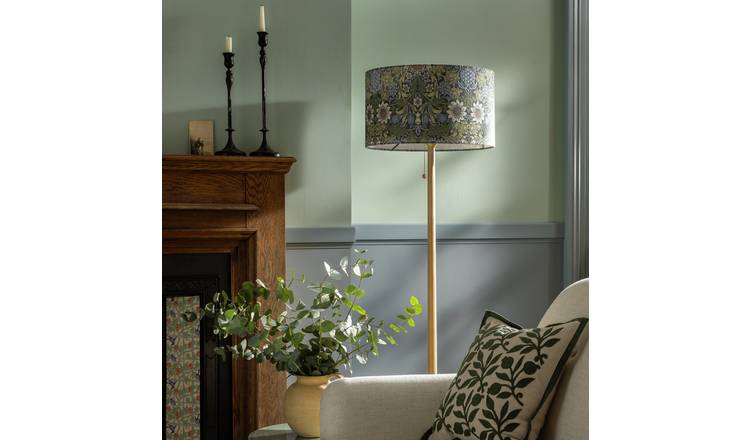 Habitat x Morris & Co. Sunflower Lampshade - Navy