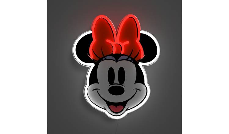 Yellowpop Disney Minnie Mouse Face LED Neon Effect Light