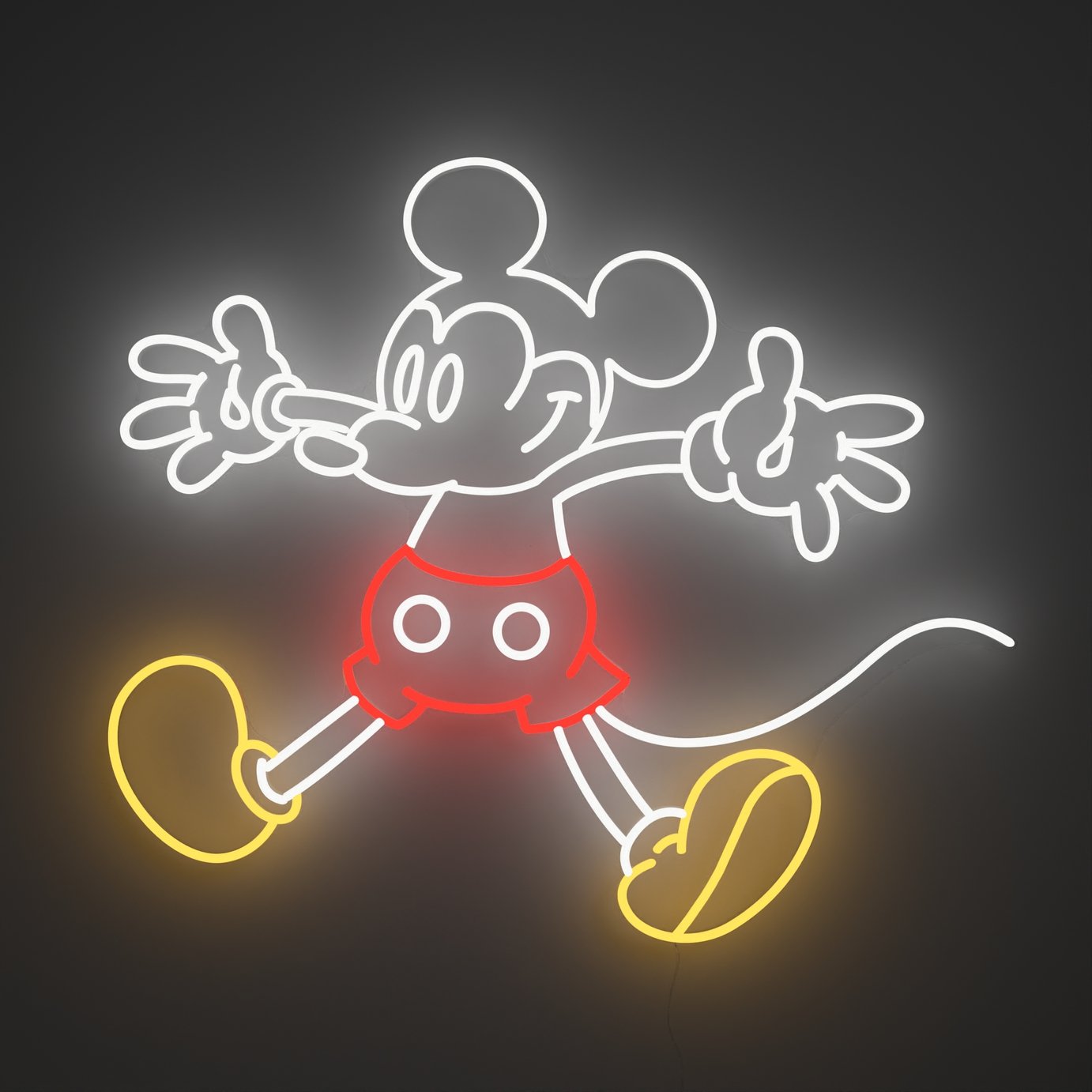 Buy Yellowpop Disney Giant Mickey Mouse LED Neon Effect Light