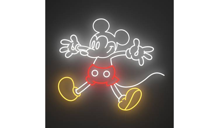 Yellowpop Disney Giant Mickey Mouse LED Neon Effect Light