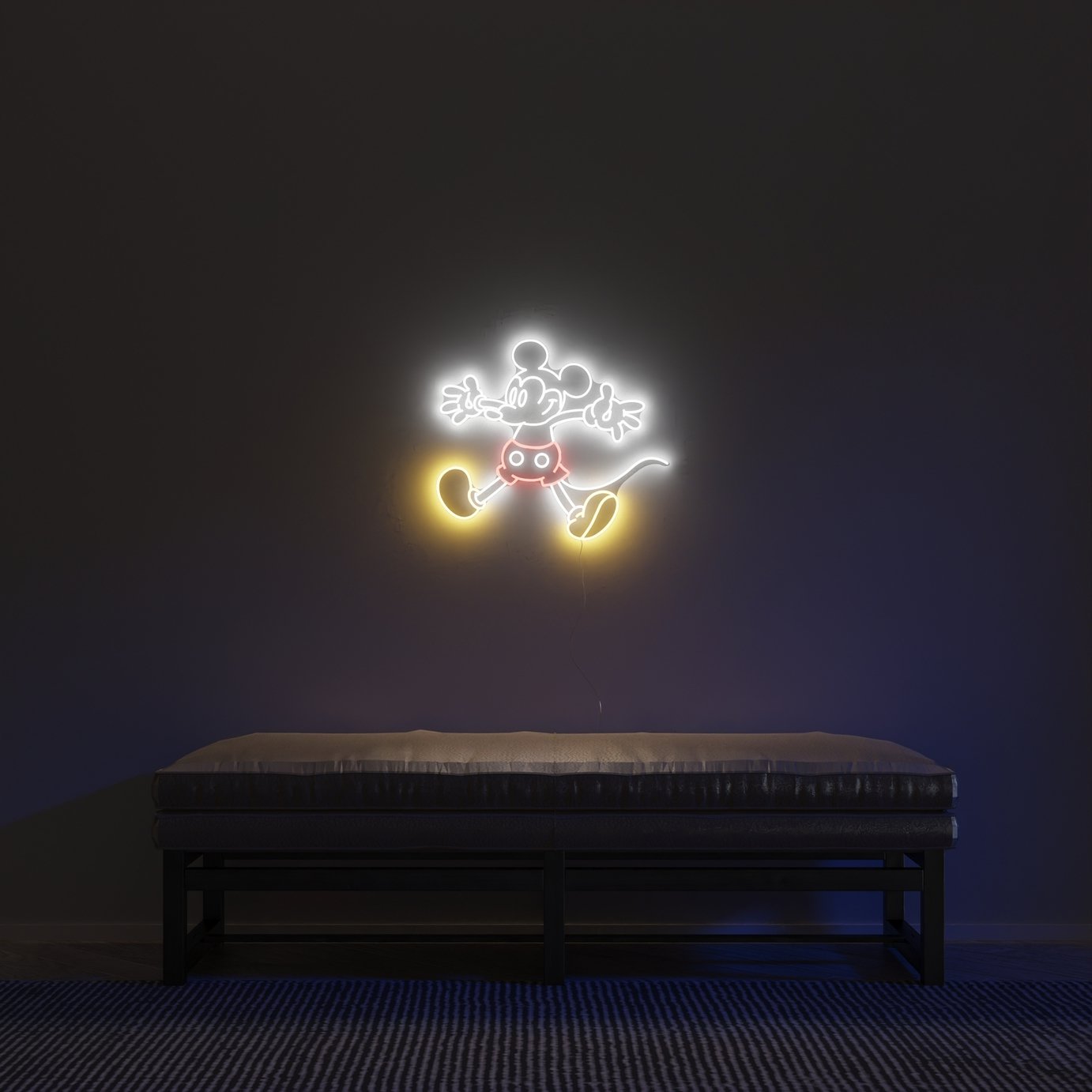 Buy Yellowpop Disney Giant Mickey Mouse LED Neon Effect Light