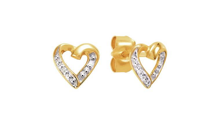 Argos 9ct gold on sale earrings