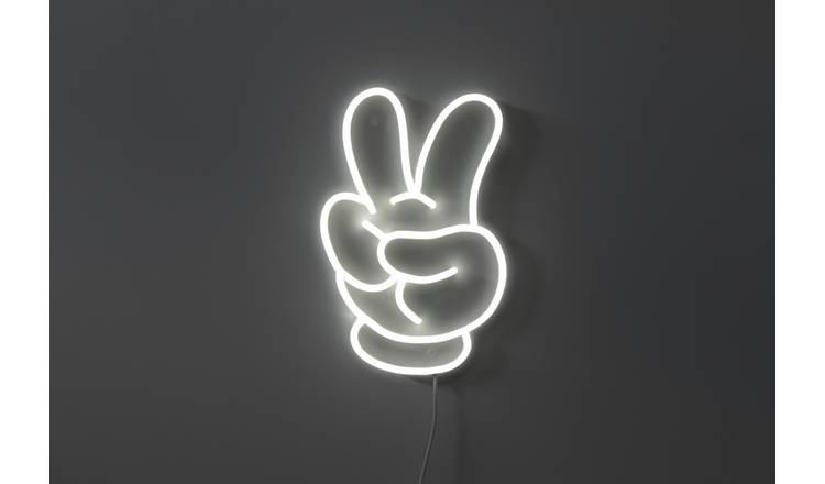 Yellowpop Disney Glove Peace LED Neon Effect Light