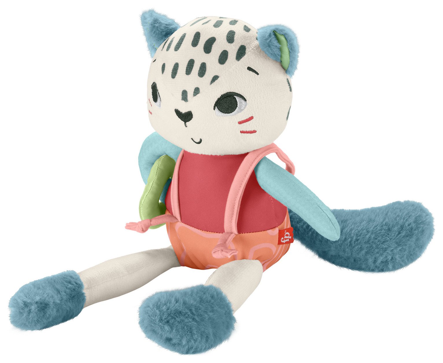 Fisher-Price Spotting Fun Snow Leopard - Baby Sensory Toy