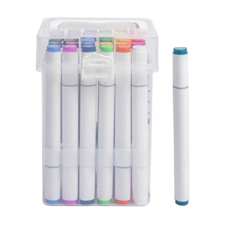 Argos Home Pack Of 36 Graphic Markers - Multicoloured 0