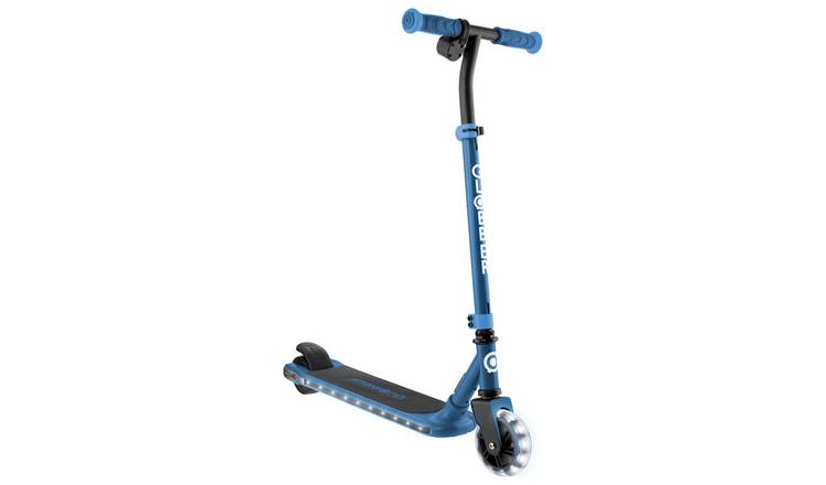 Globber E-Motion 6 Light Up Electric Scooter for Kids - Blue