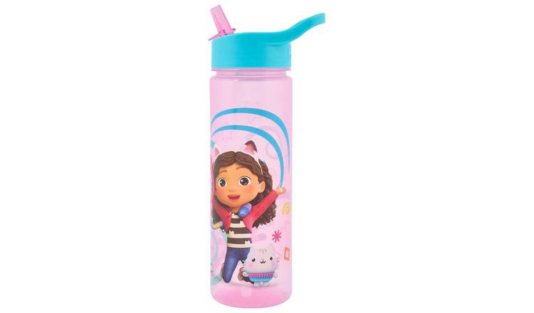 Gabby's Dollhouse Pink Sipper Water Bottle - 600ml