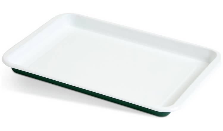 Habitat 42cm Enamel Coated Carbon Steel Oven Tray