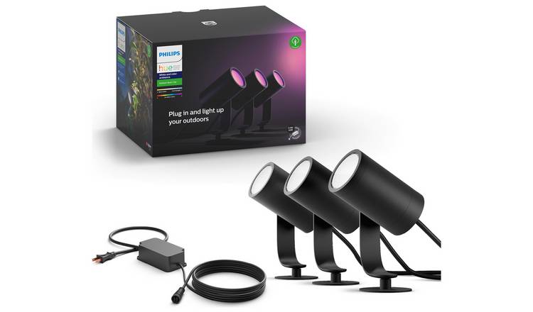 Philips hue deals outdoor spot lights