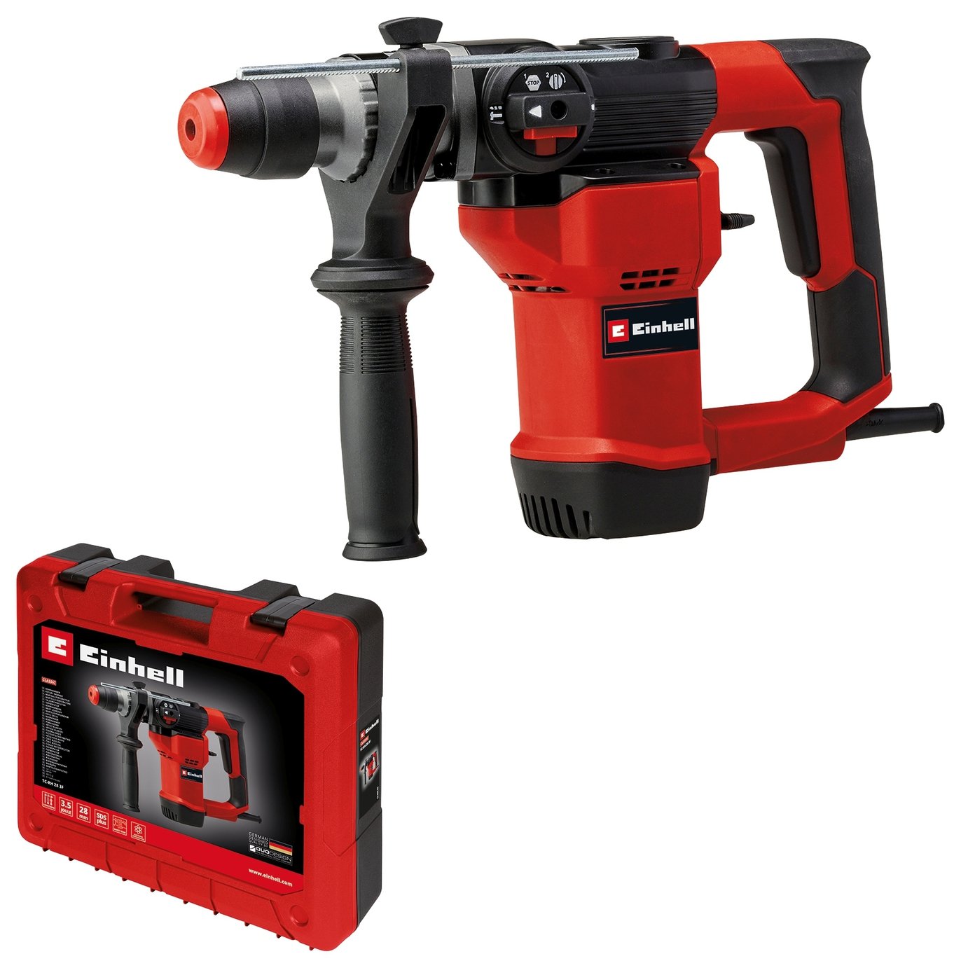 Einhell  950W 3-in-1 Corded Hammer Drill - 230V