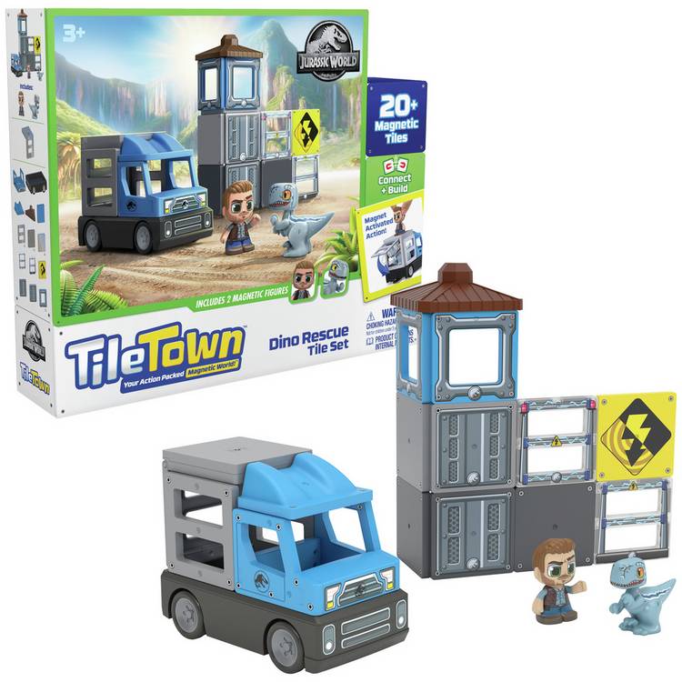 Tile Town Jurassic World Dino Scape Set 0