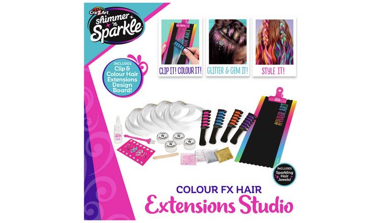 Shimmer N Sparkle Colour FX Hair Extension Studio