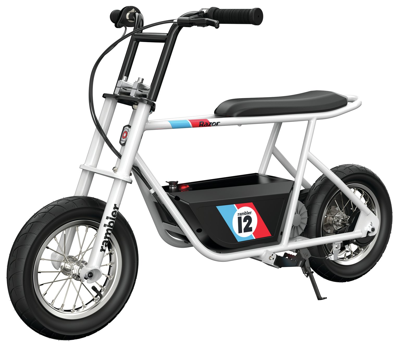Razor Rambler 12 Electric Bike for Kids Ride On - Black